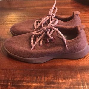 ALL BIRDS Shoes plum Sz W8